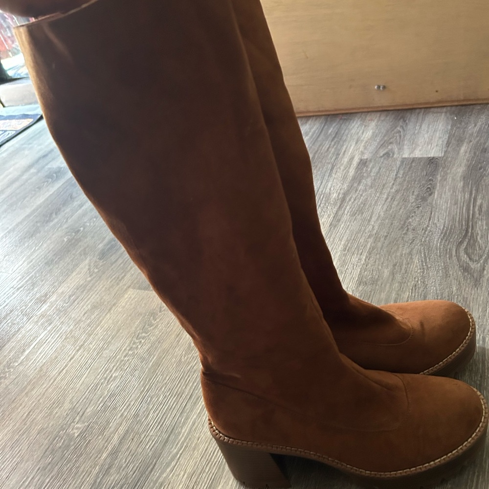 Wild Pair Chestnut Heeled Boots